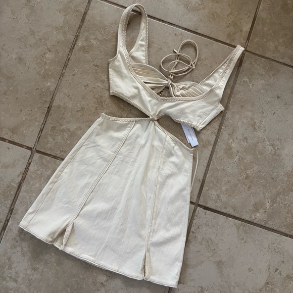 Bydee Adriana Pearl Mini Dress Women’s Size Small - Picture 5 of 11